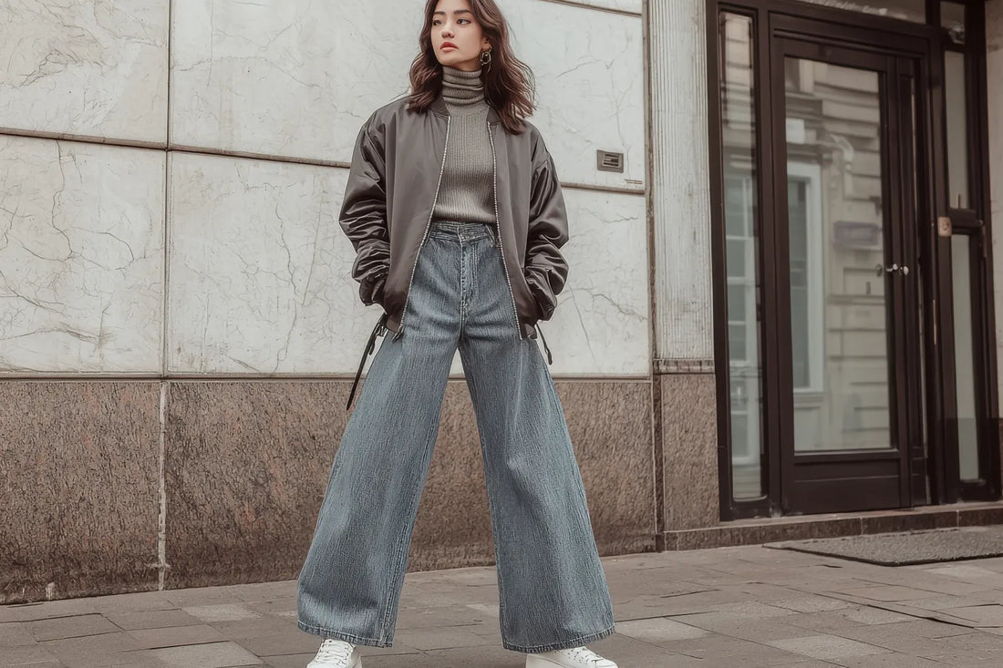 How Long Should Wide-Leg Jeans Be?