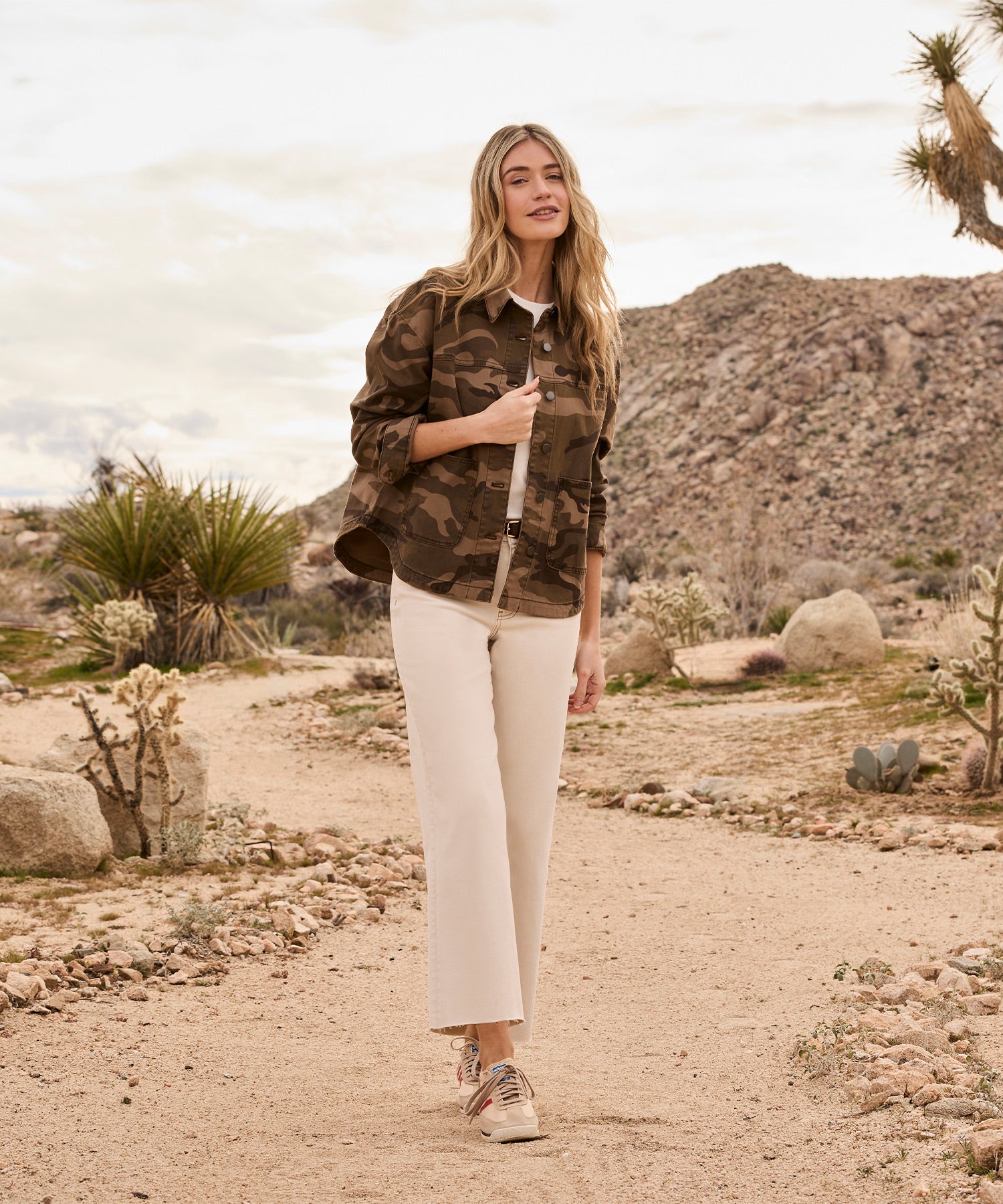 Ellie Camo Jacket, Exclusive