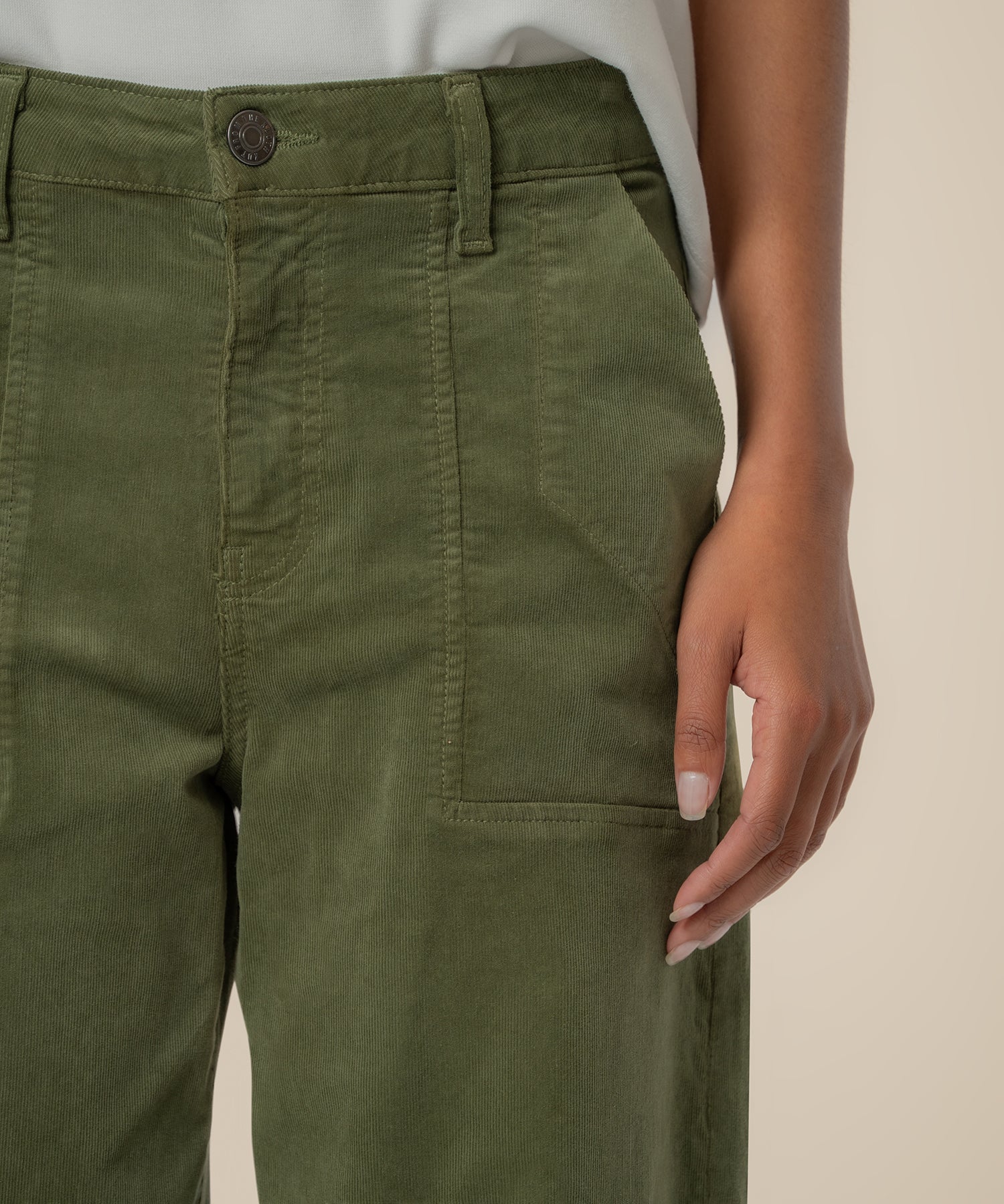 Ashton Corduroy High Rise Barrel, Exclusive