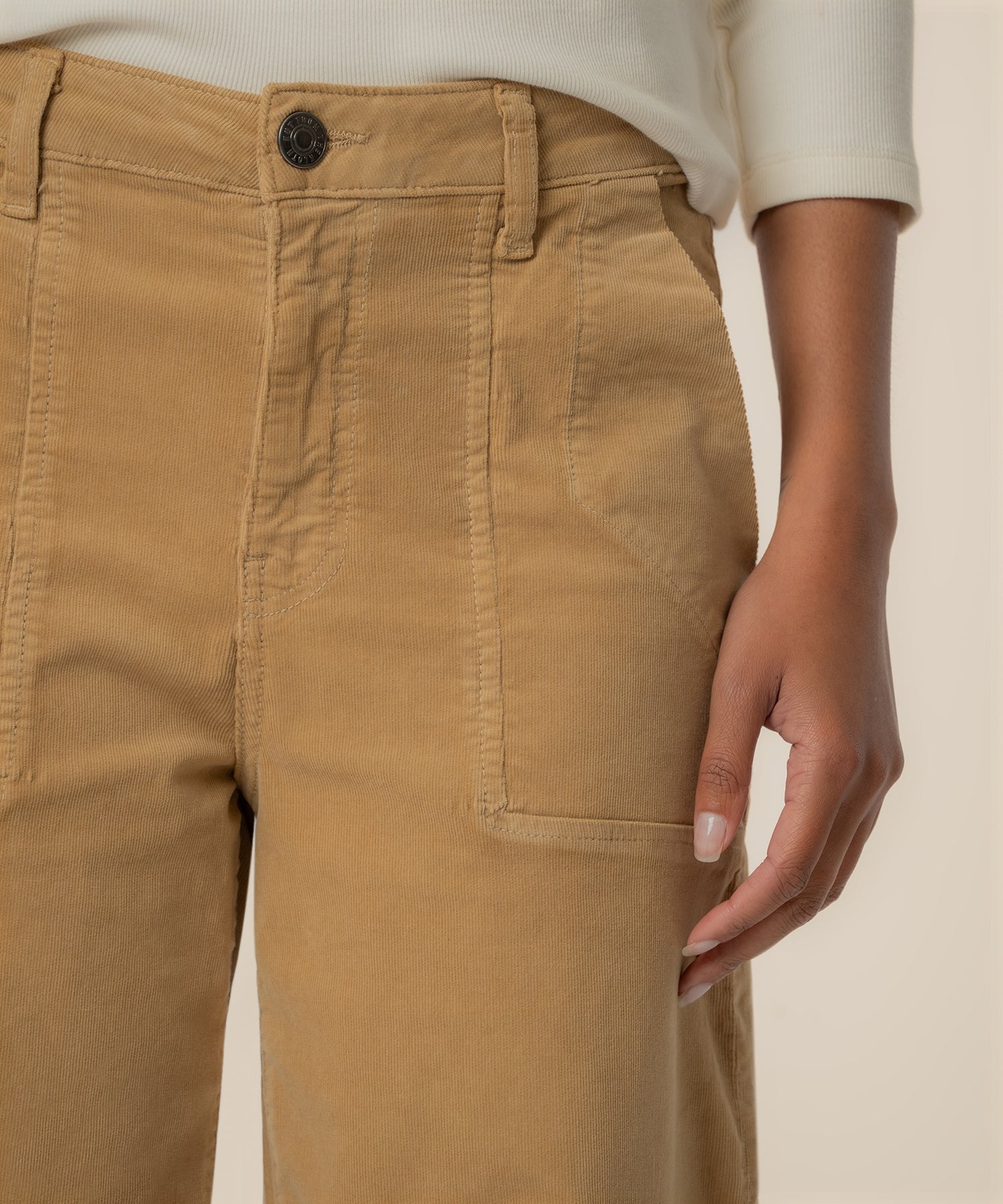 Ashton Corduroy High Rise Barrel, Exclusive