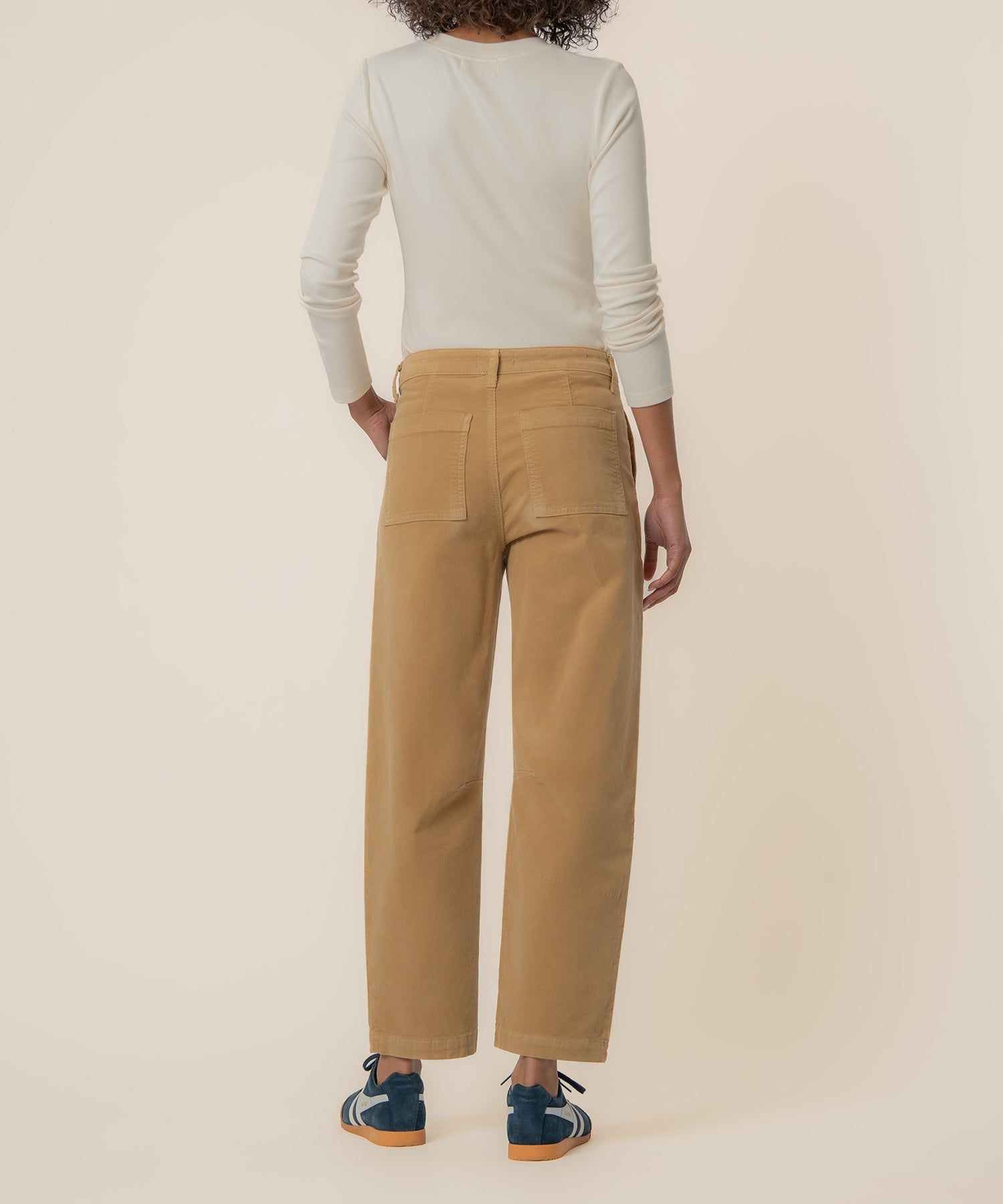 Ashton Corduroy High Rise Barrel, Exclusive