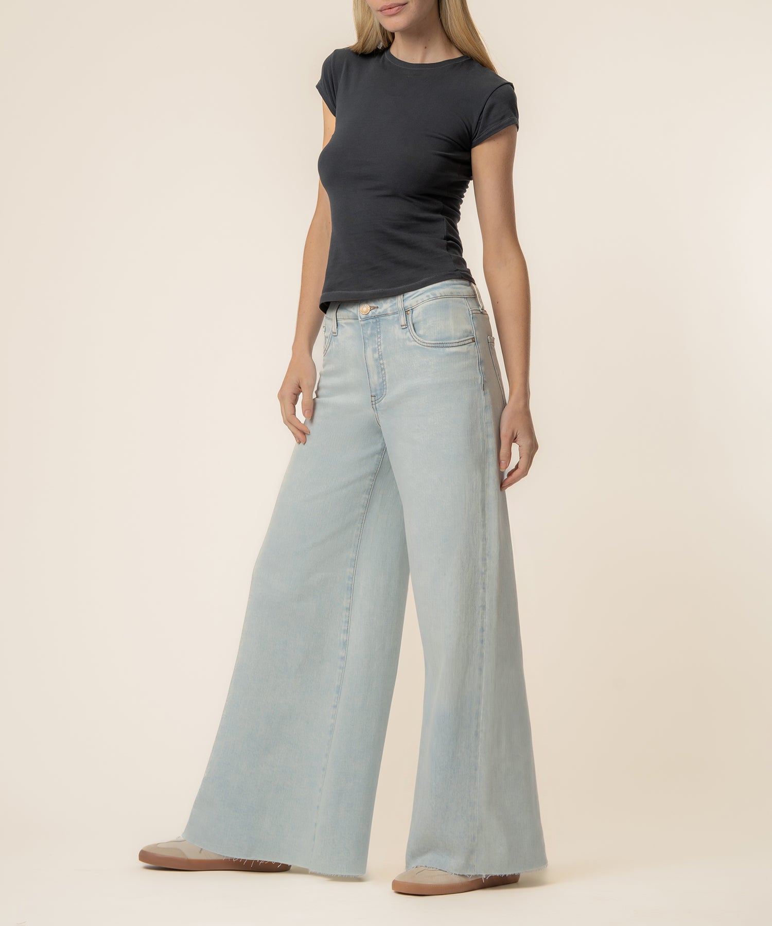 Blake High Rise Super Wide Leg in Sensual Wash