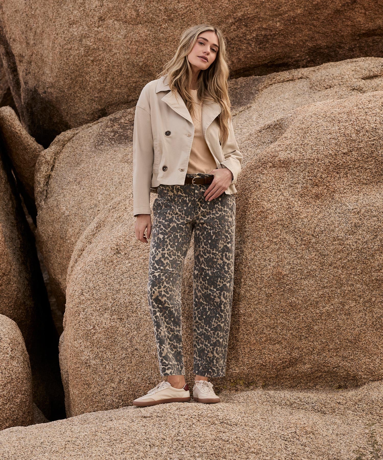 Ashton High Rise Wide Leg Barrel, Exclusive