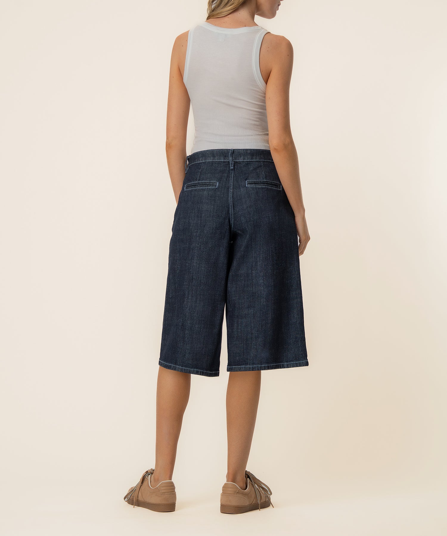 Mandy Bermuda High Rise Short, Exclusive in Parental Wash