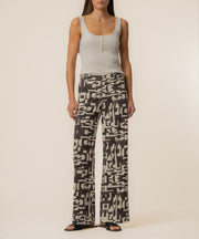 Meg Linen Wide Leg Pant, Petite