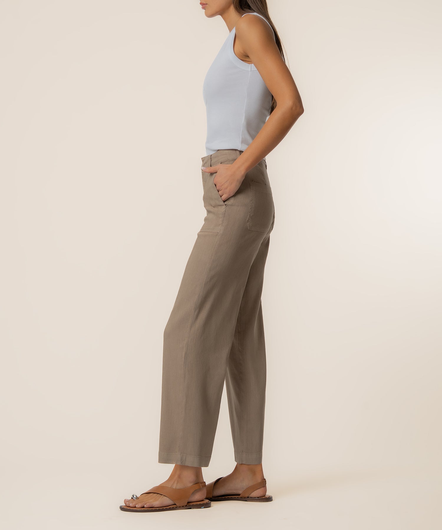 Topaz Linen Wide Leg