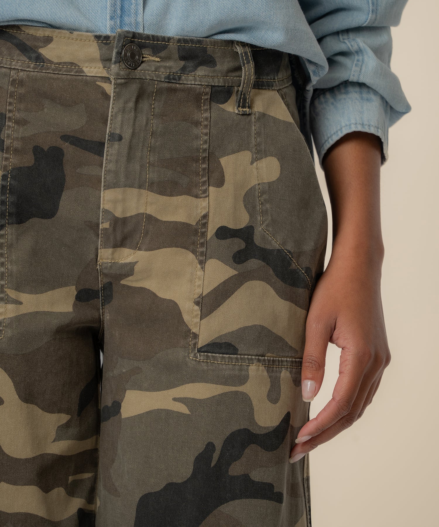 Ashton High Rise Wide Leg Barrel, Exclusive