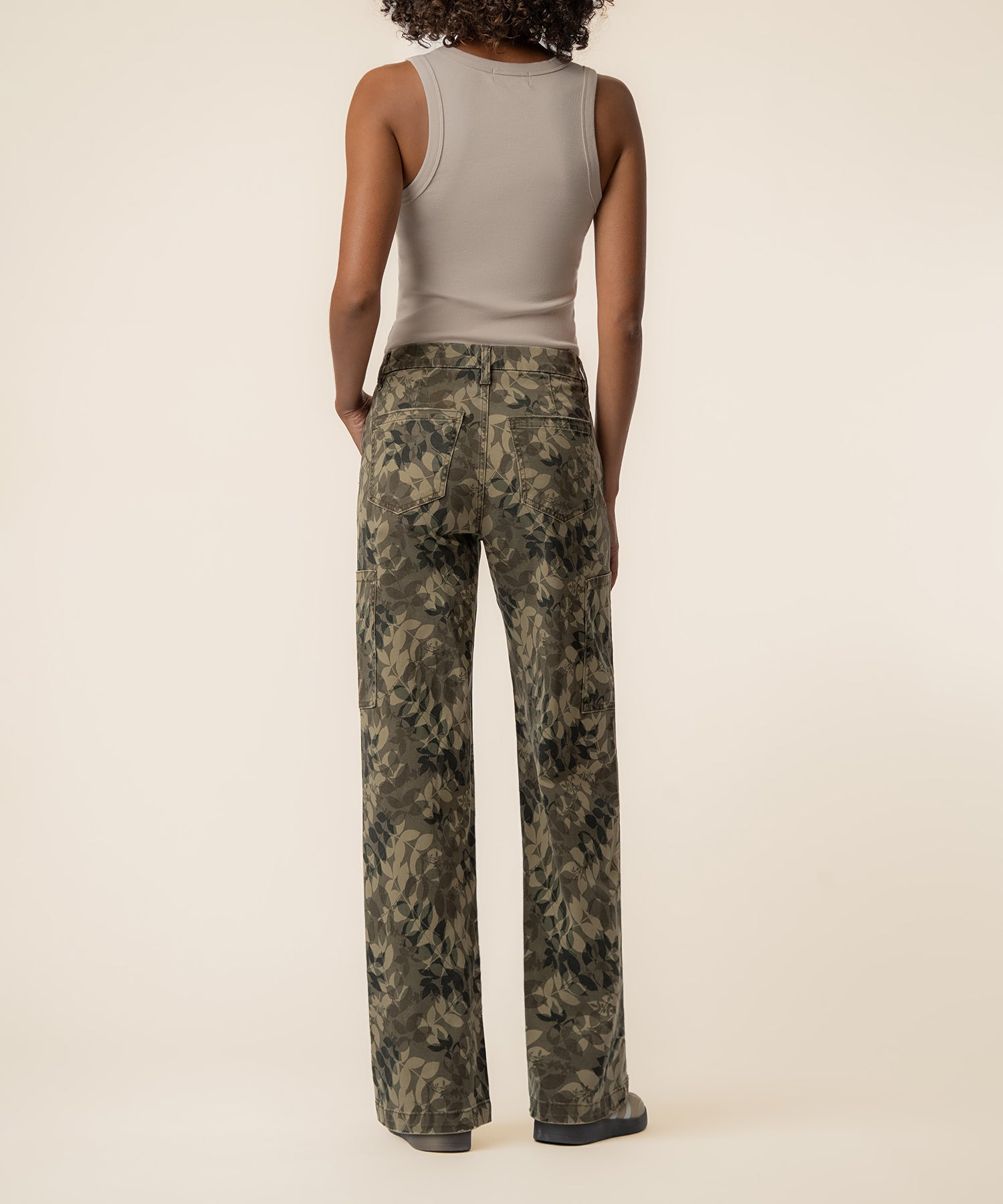 Jodi High Rise Wide Leg, Exclusive in Olive