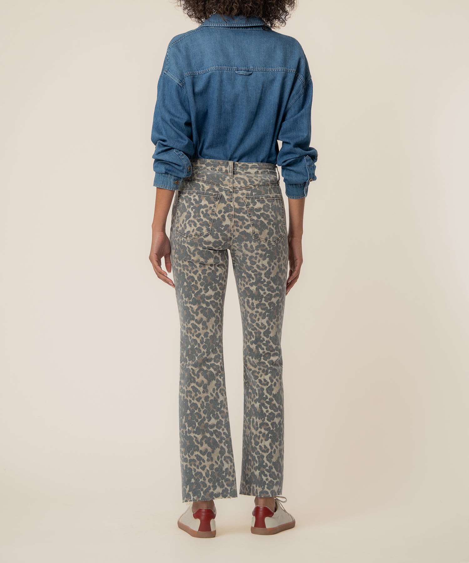 Kelsey High Rise Ankle Flare, Petite