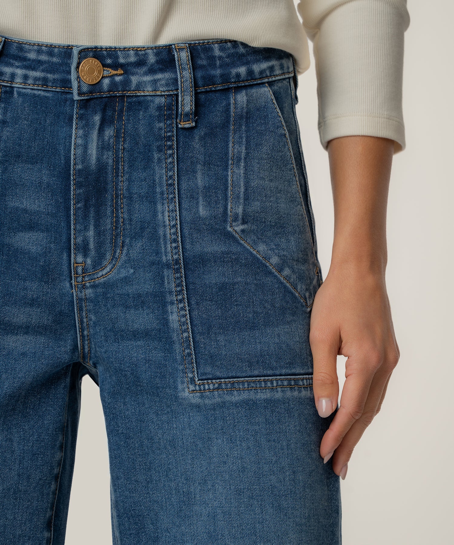 Ashton Wide Leg Barrel, Petite