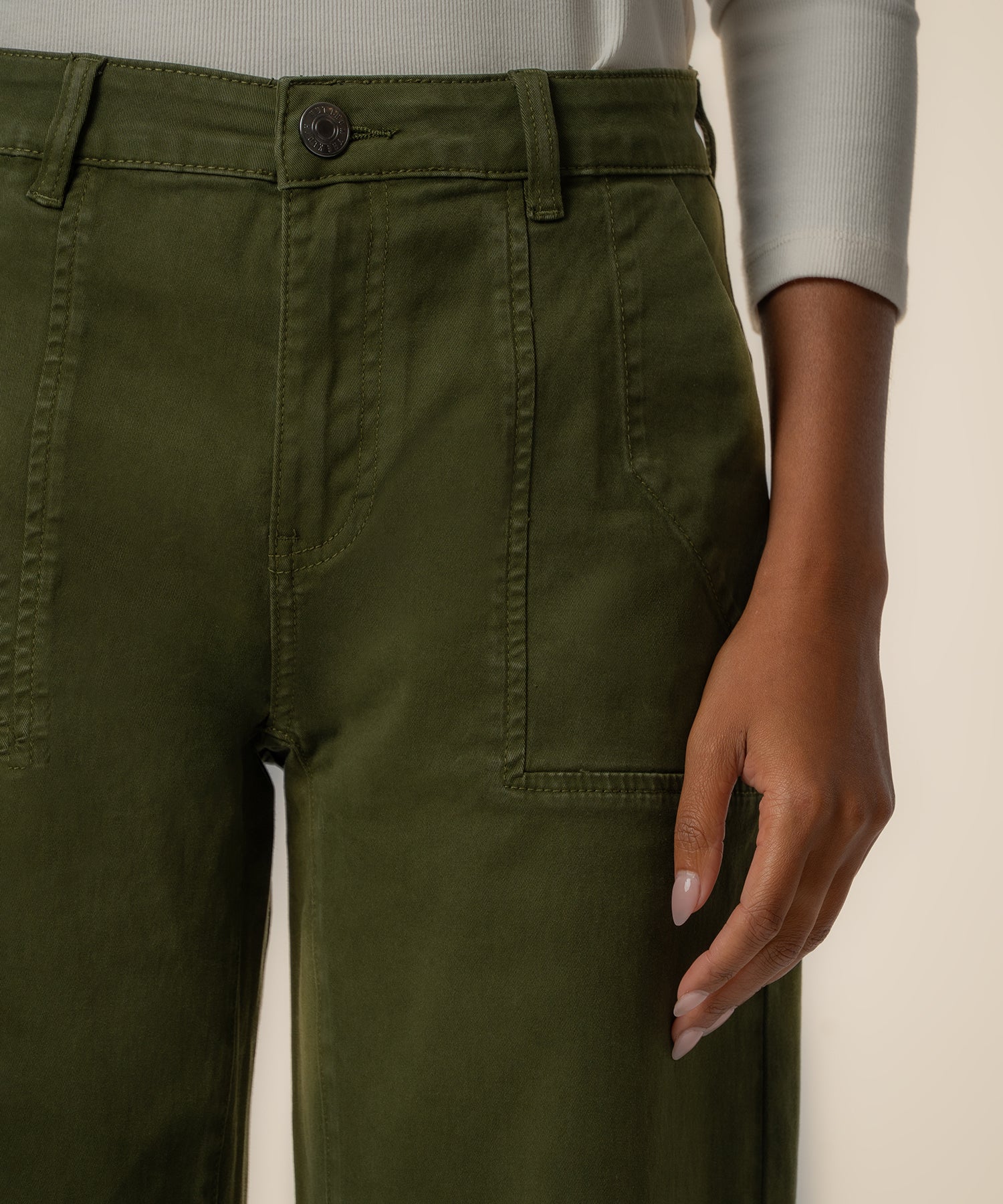 Ashton Wide Leg Barrel in Tuscan Grove