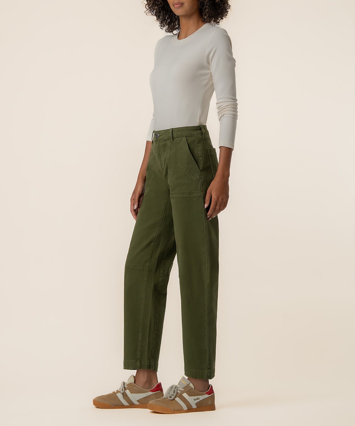 Ashton Wide Leg Barrel in Tuscan Grove