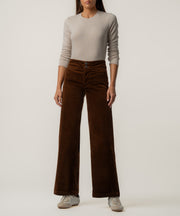 Meg Corduroy Wide Leg, Petite in Nutmeg
