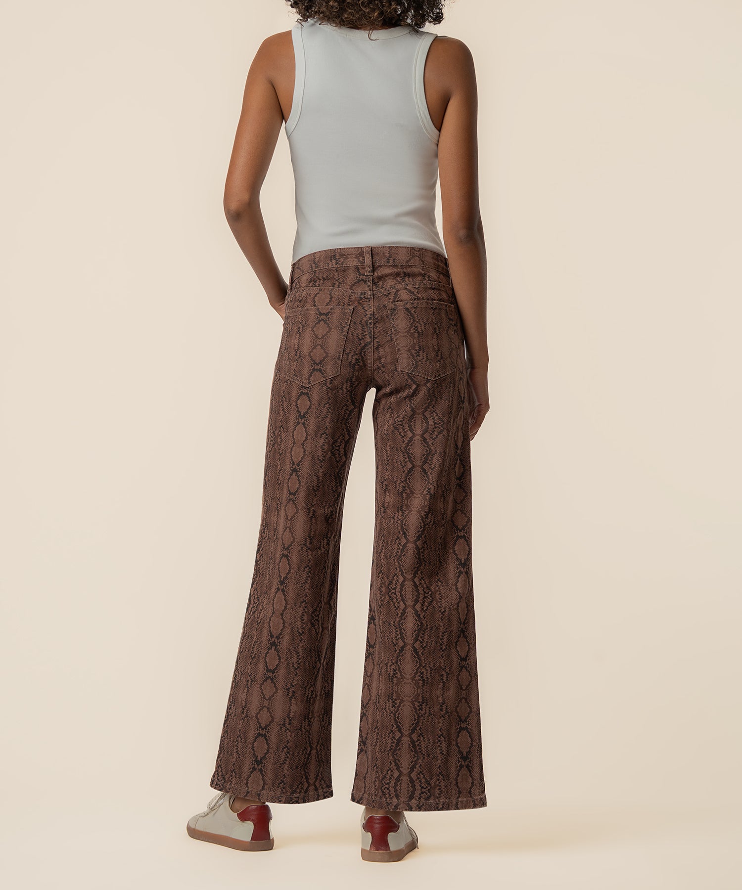 Meg High Rise Wide Leg Exclusive in Terrain