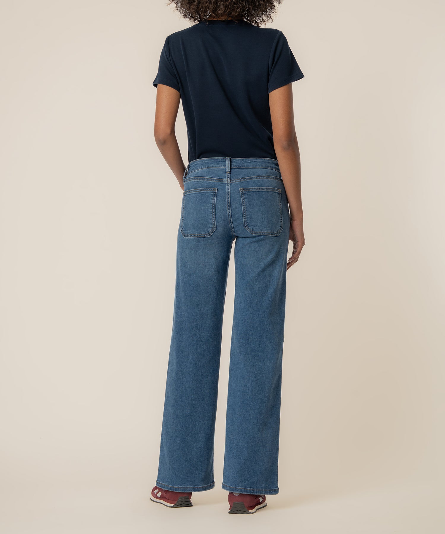 Jodi High Rise Straight Leg, Long Seam