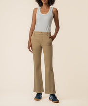 Kelsey High Rise Flare Trouser Exclusive in Camel