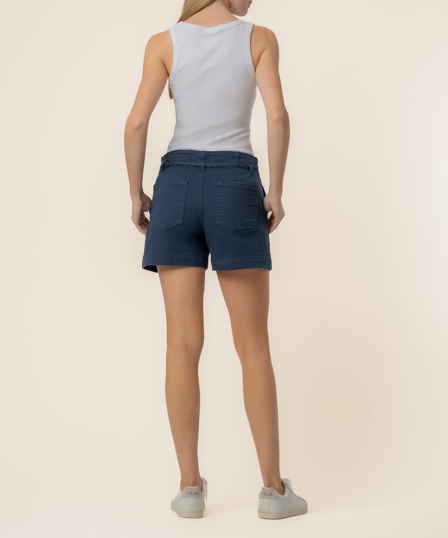 Jane High Rise Short in Navy - Kut from the Kloth