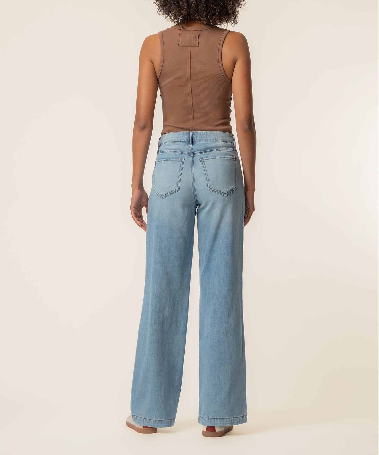 Jodi High Rise Wide Leg, Exclusive in Core Wash