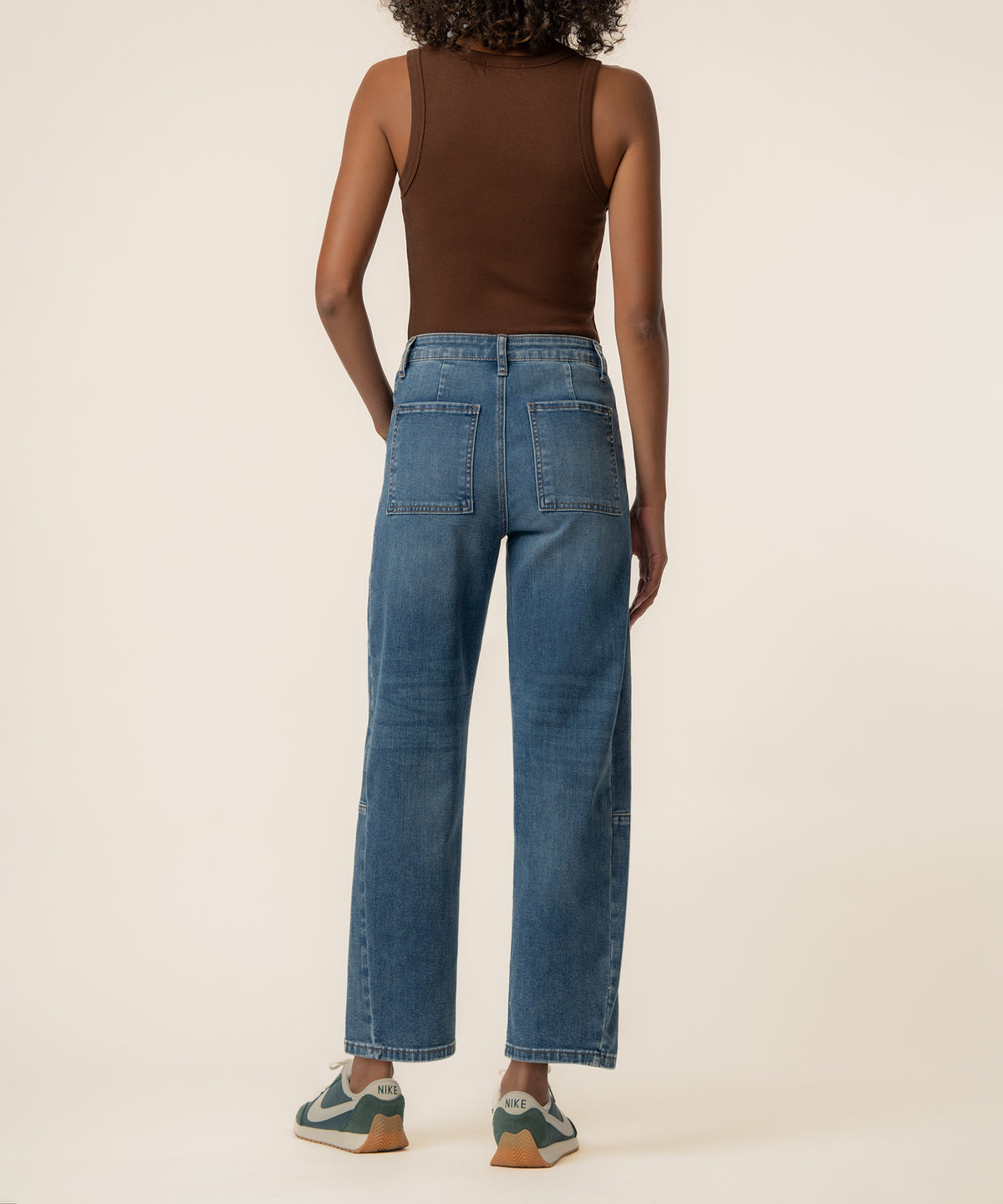 Ashton High Rise Relaxed Leg in Author Wash