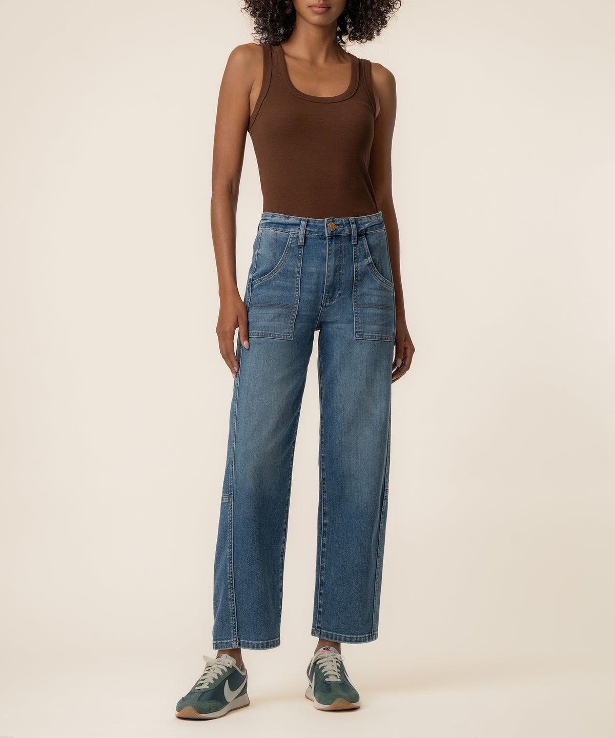 Ashton High Rise Relaxed Leg in Author Wash
