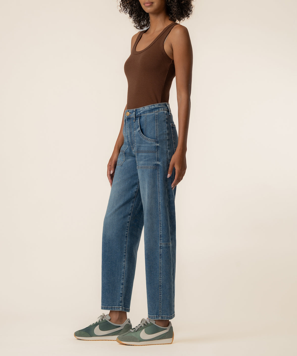 Ashton High Rise Relaxed Leg in Author Wash
