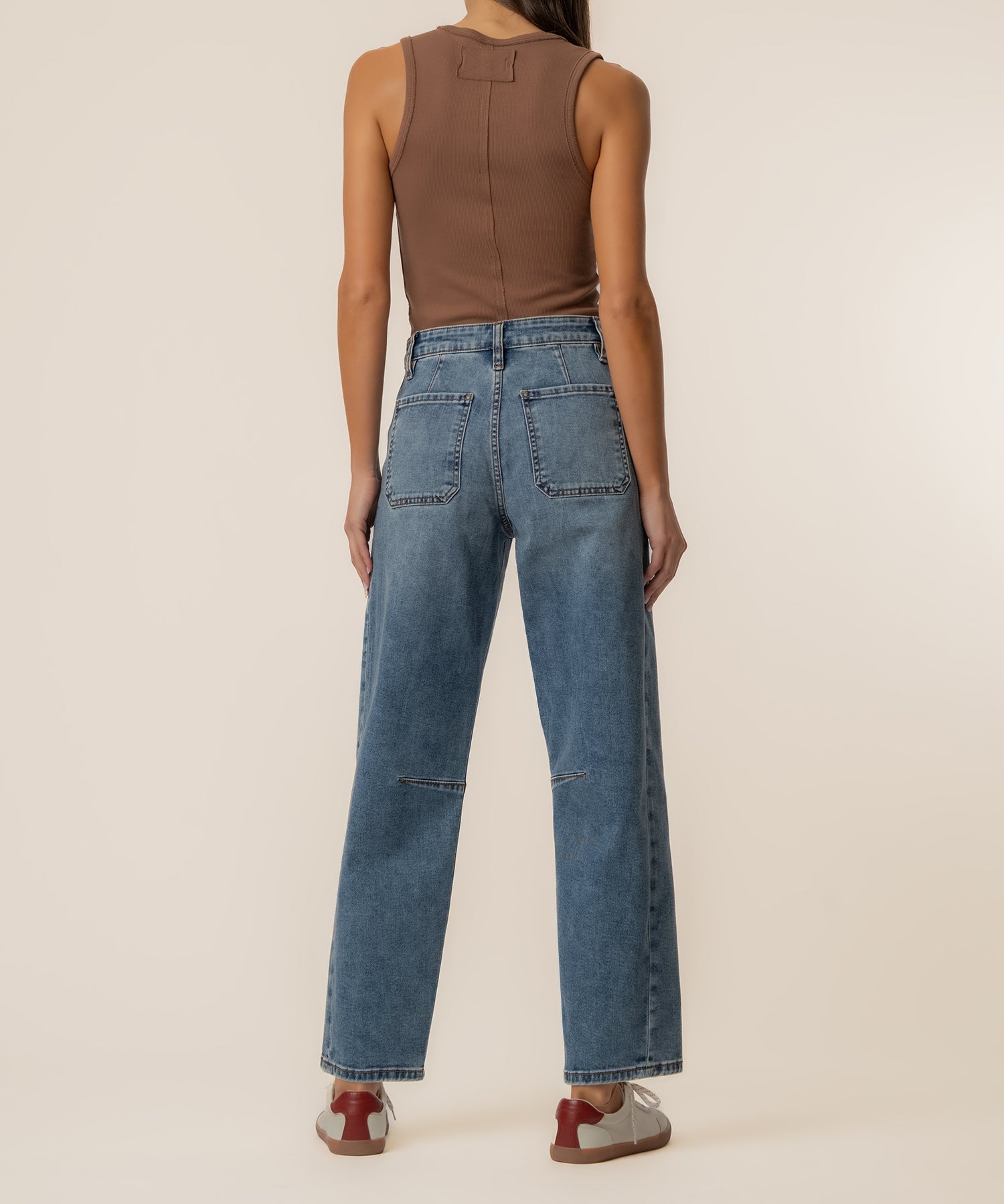 Ashton High Rise Wide Leg Barrel, Exclusive in Tolerable Wash