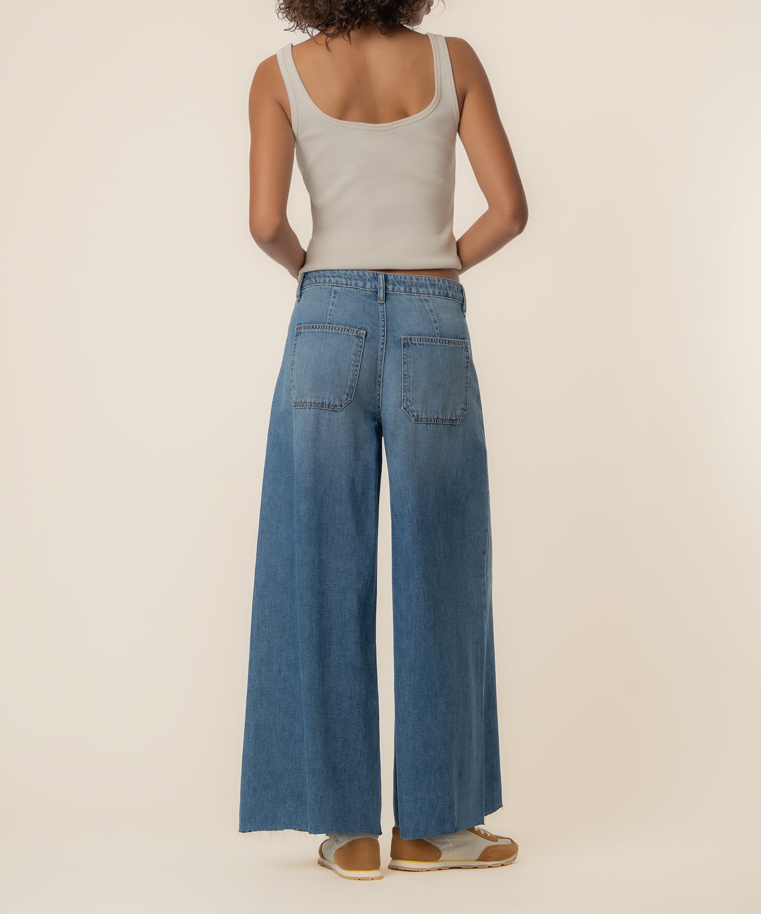 Blake High Rise Super Wide Leg, Exclusive in Solicited Wash