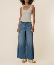 Blake High Rise Super Wide Leg, Exclusive in Solicited Wash