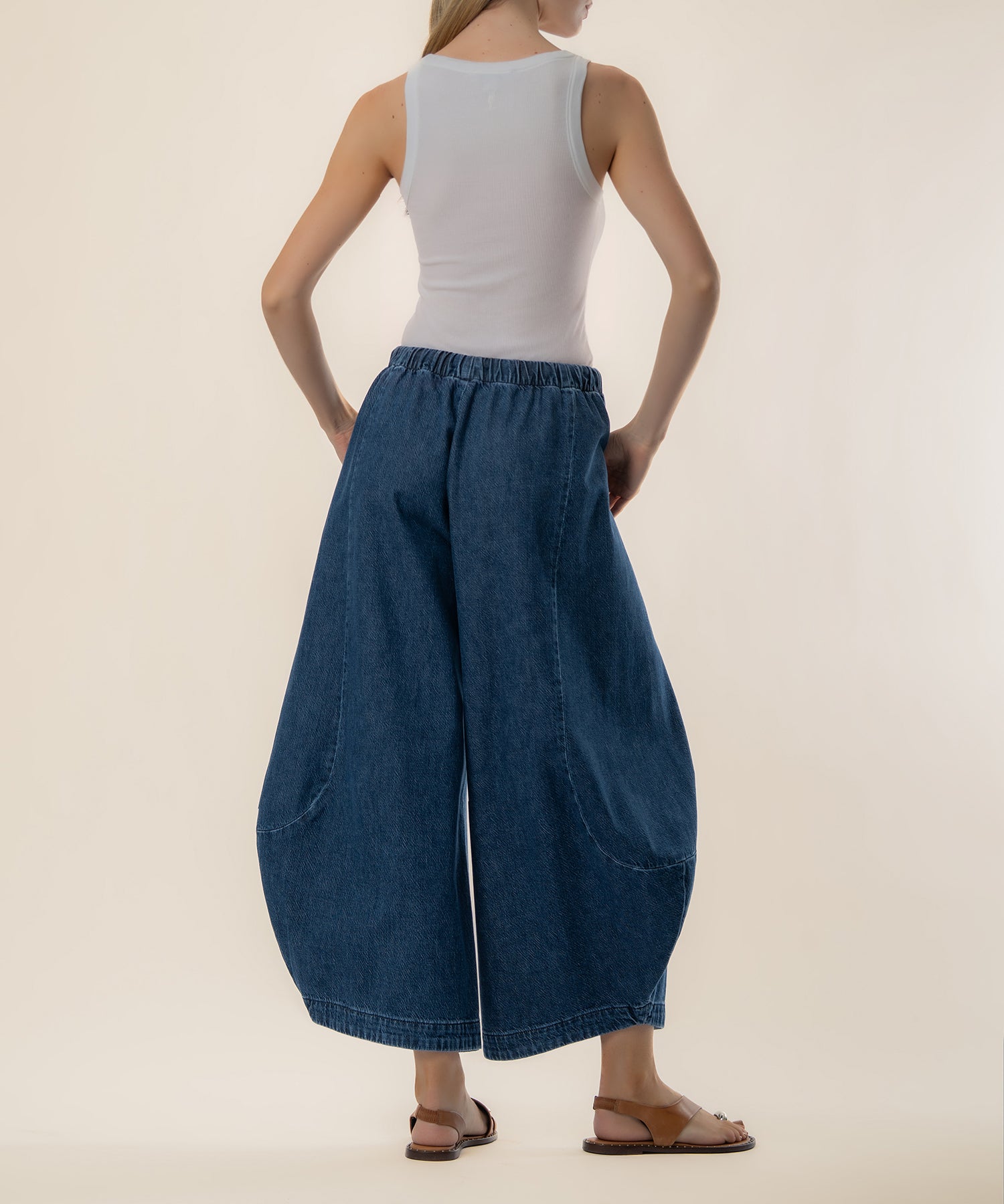 Elsie Baggy Barrel High Rise, Exclusive in Scholar Wash