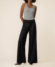 Cheryl Ponte High Rise Wide Leg in Black