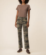 Avery High Rise Straight Leg Exclusive in Olive