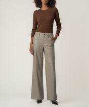 Maya Pu High Rise Wide Leg in Driftwood