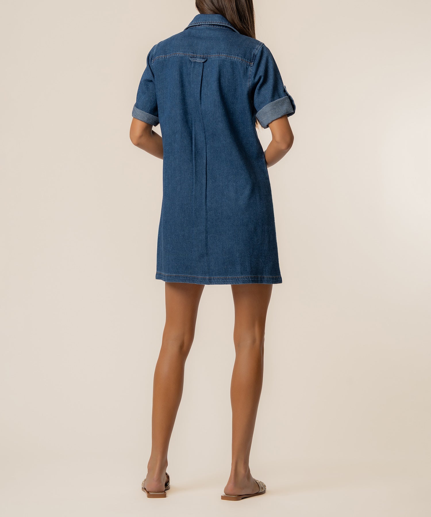 Eliza Denim Dress in Capturing Wash