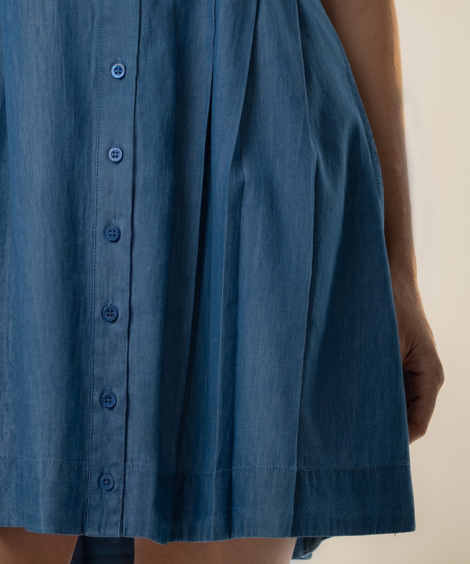 Francesca Denim Dress in Secure Wash