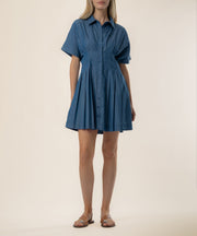 Francesca Denim Dress in Secure Wash
