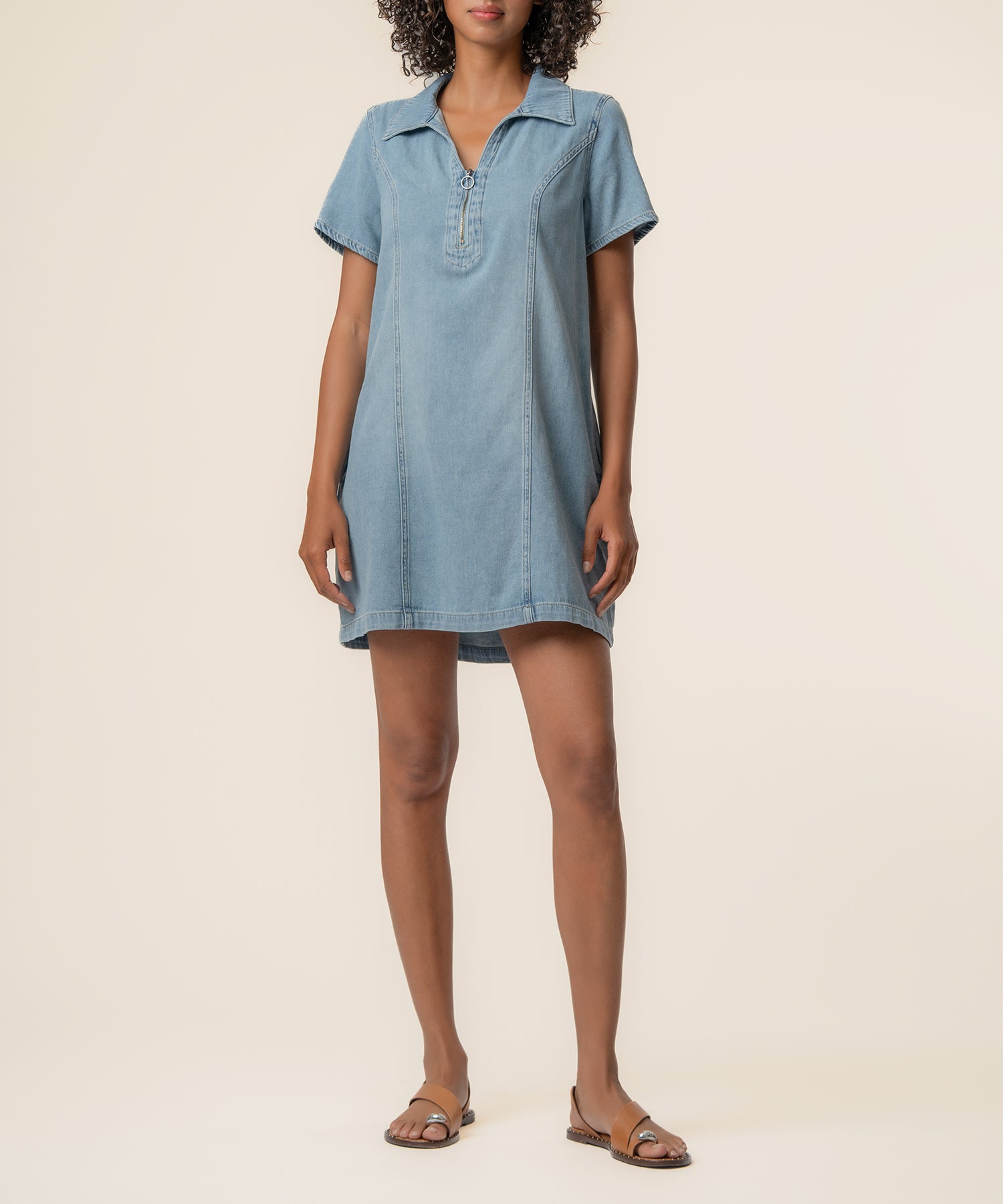 Zoe Denim Dress, Exclusive in Notch Wash