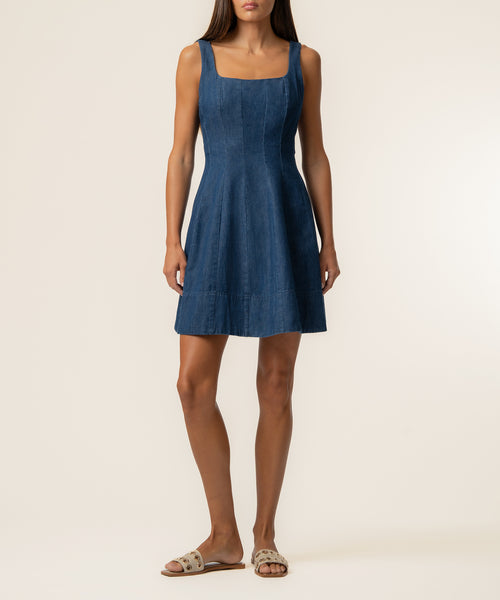 KUT from the Kloth Amelie Fit and Flare Dress Women's Dress Renovate : 14