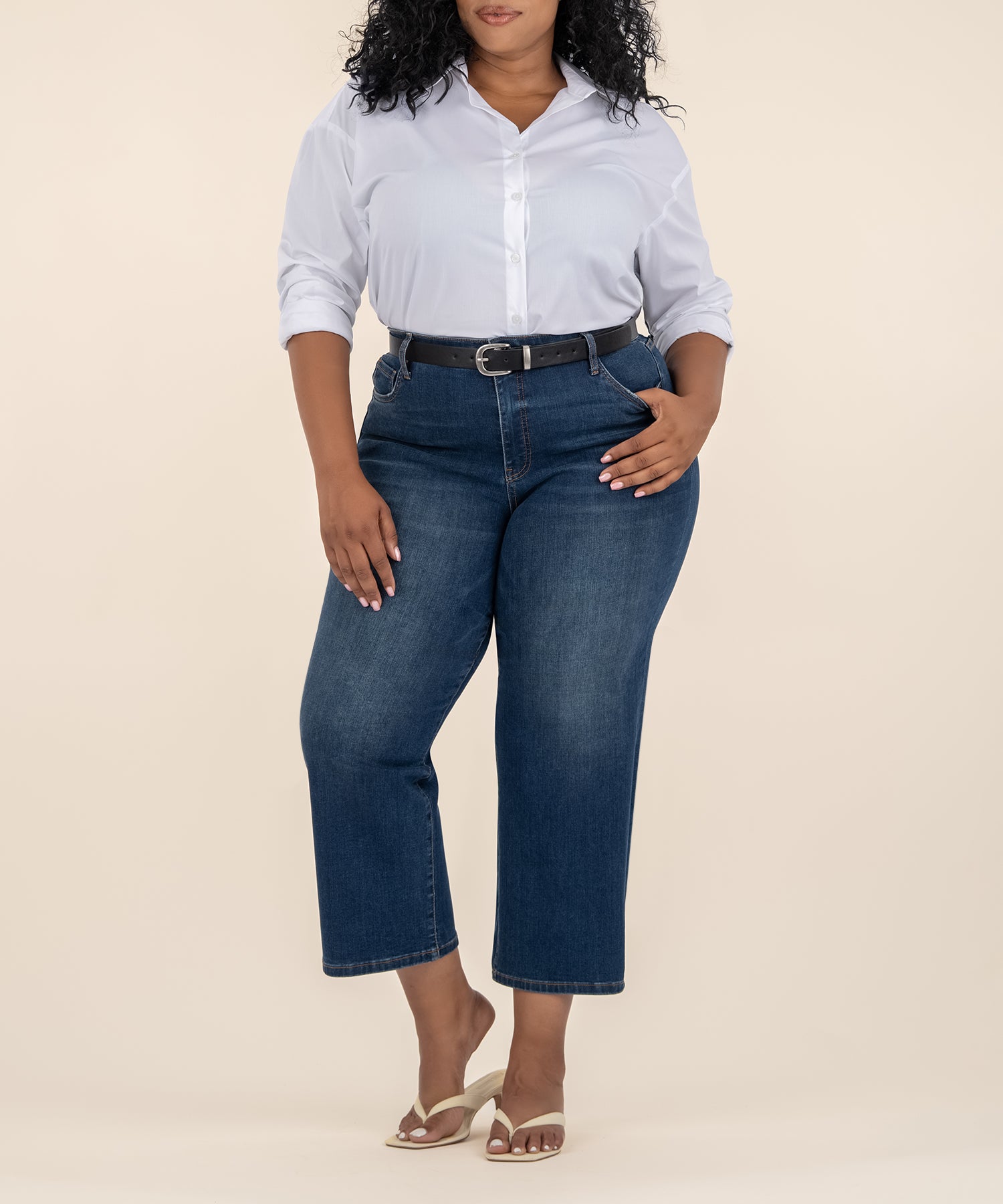 Charlotte High Rise Wide Leg, Plus