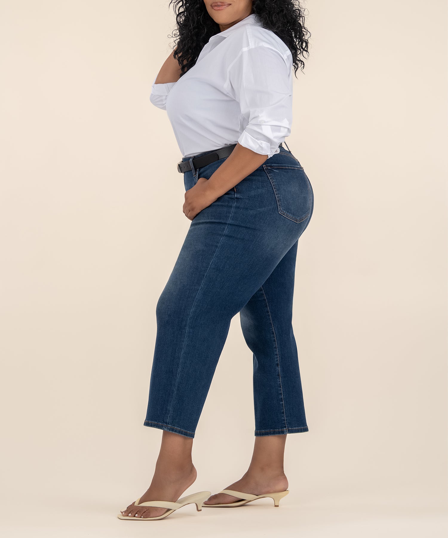 Charlotte High Rise Wide Leg, Plus