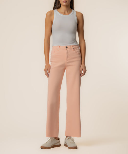 Meg High Rise Wide Leg in Sherbert - Kut from the Kloth