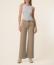 Meg High Rise Wide Leg in Chai