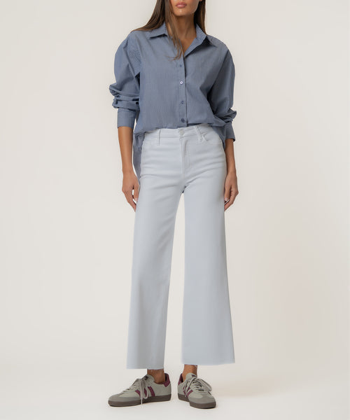  jeans 新品 スエット 白 トミサイズL/G Women Saige Wide Leg Crop Gallery White at AG Jeans Official Store