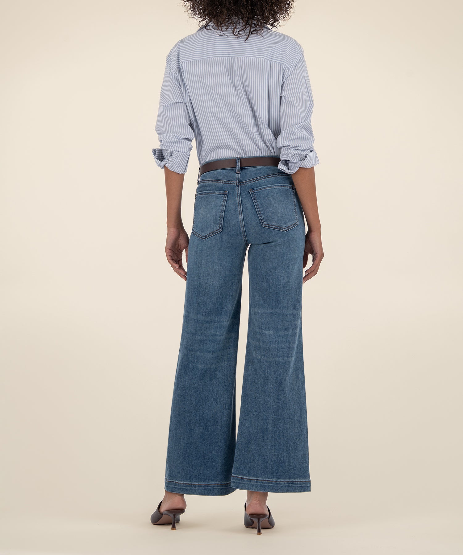 Meg High Rise Wide Leg, Petite