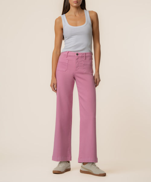 Meg High Rise Wide Leg in Cupcake - Kut from the Kloth