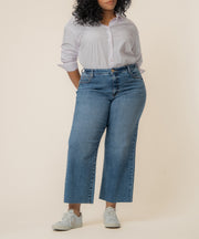 Charlotte High Rise Wide Leg, Plus in Star Wash