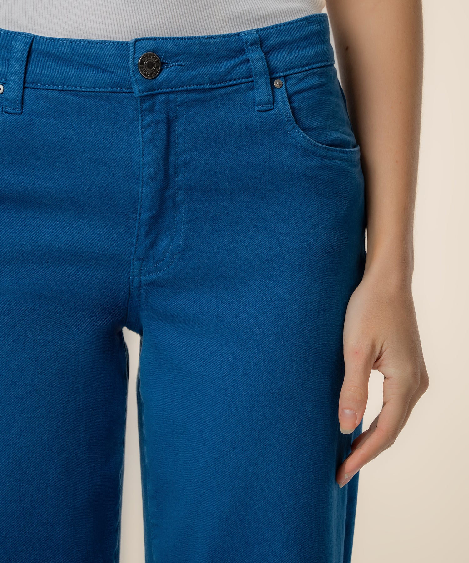 Charlotte High Rise Wide Leg in Sapphire