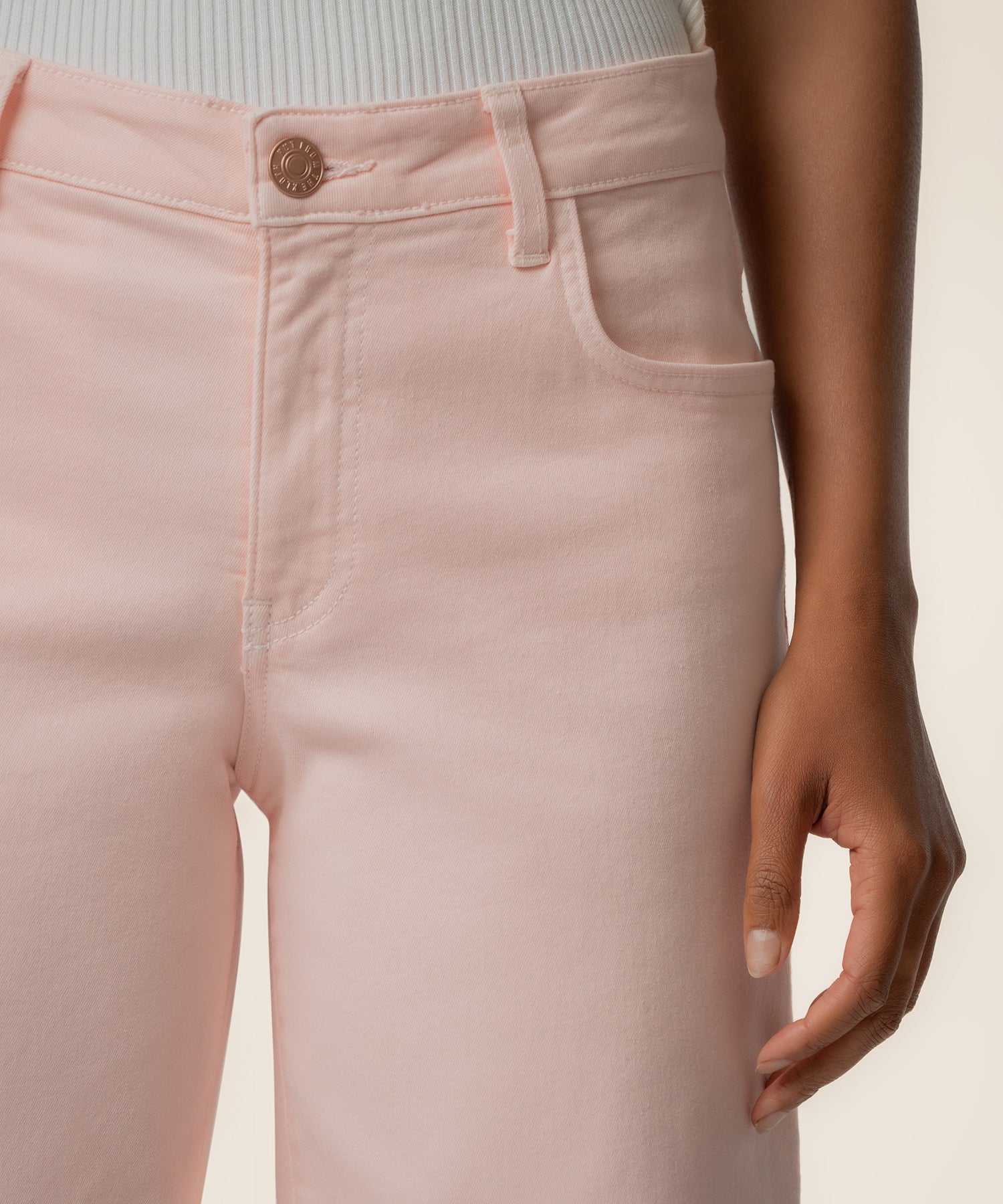 Charlotte High Rise Wide Leg, Exclusive in Pink Diamond