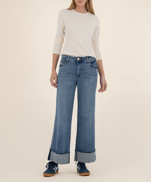 Meg High Rise Wide Leg - Kut from the Kloth