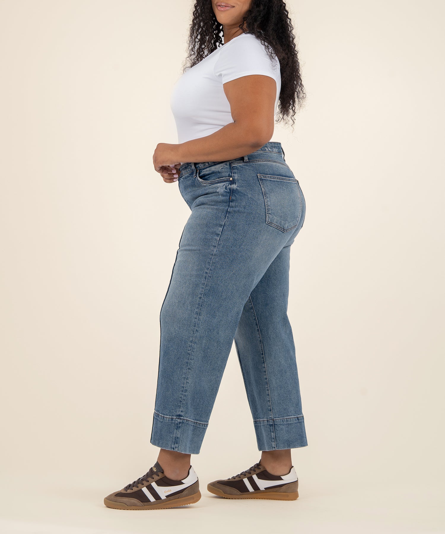 Meg High Rise Wide Leg, Plus