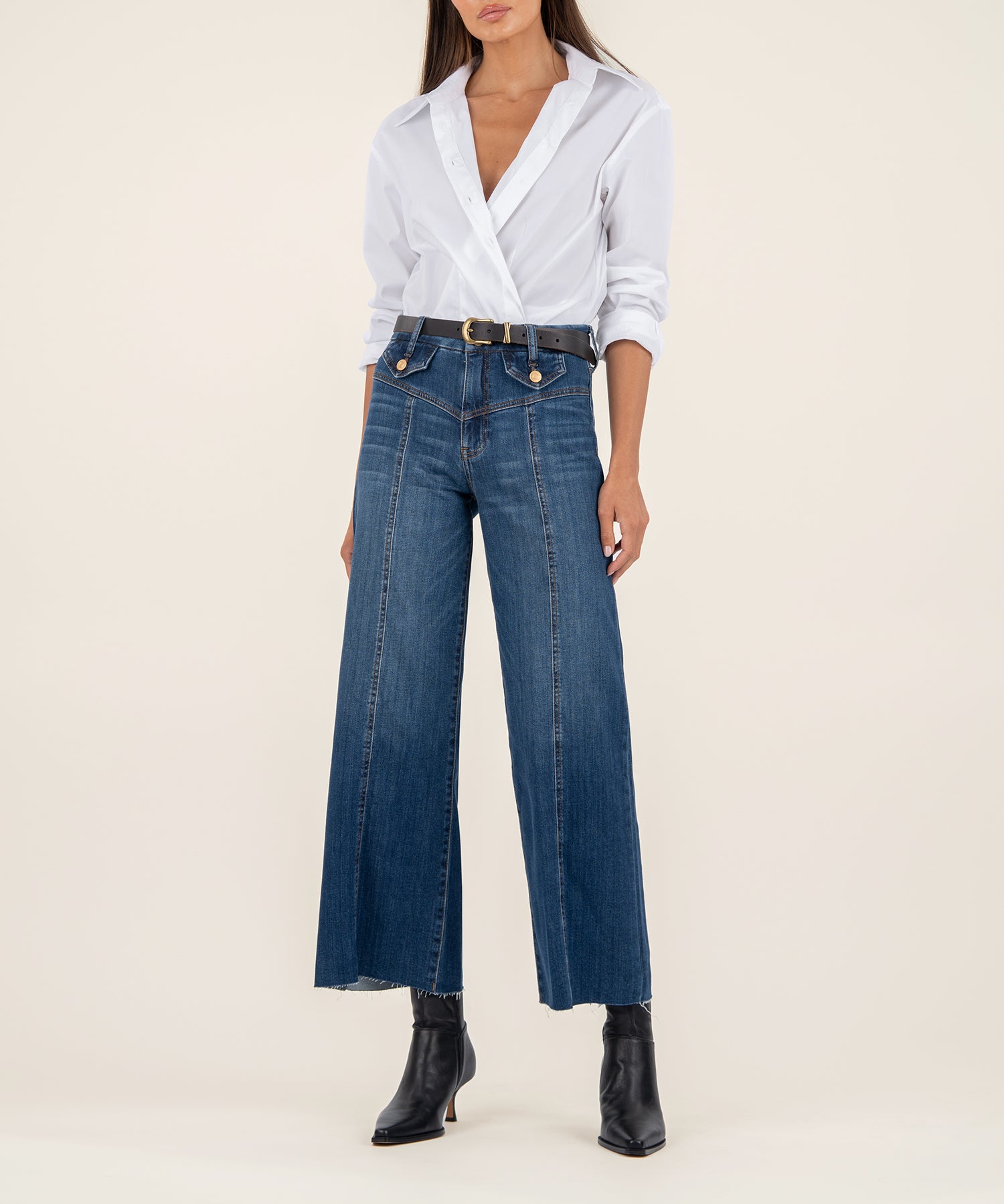 Meg High Rise Wide Leg - Kut from the Kloth